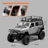 1/12 RC Crawler RTR, MN-128 Off-Road Truck, 4x4 RC Rock Crawler with 2.4G Remote Control RC Jeep Car Model for Adults Hobby Gifts (Gray) view 4