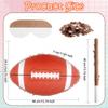 Football Pinata with Stick Blindfold Confetti and Hanging Loop Sports Themed Party Football Pinata for Kids Football Birthday Party Supplies, 16 x 10 Inches view 2