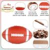 Football Pinata with Stick Blindfold Confetti and Hanging Loop Sports Themed Party Football Pinata for Kids Football Birthday Party Supplies, 16 x 10 Inches view 3