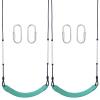 2 Pack Swing Sets, Heavy Duty Tree Swing Seat Support 330lbSuitable for Backyard, Garden, Playground view 1