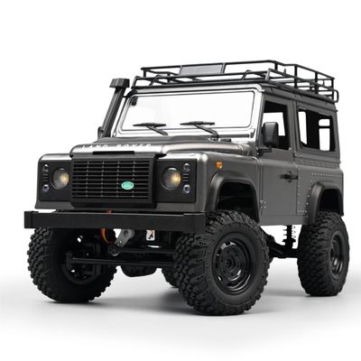 MN-99S RC Car, 1:12 Scale RC Rock Crawler, 4WD Off-Road RC Truck RTR, 2.4G Remote RC Land Rover Vehicle Models for Adults Hobby Gifts (Gray)