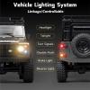 MN-99S RC Car, 1:12 Scale RC Rock Crawler, 4WD Off-Road RC Truck RTR, 2.4G Remote RC Land Rover Vehicle Models for Adults Hobby Gifts (Gray) view 2
