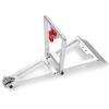QUE-T RC Aluminum Servo Winch Double Stent Rescue Set Tow Truck Crane Arm Wrecker kit for 1/10 Axial Scx10 TRX4 (Silver) view 2