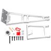 QUE-T RC Aluminum Servo Winch Double Stent Rescue Set Tow Truck Crane Arm Wrecker kit for 1/10 Axial Scx10 TRX4 (Silver) view 3