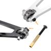 QUE-T RC Aluminum Servo Winch Double Stent Rescue Set Tow Truck Crane Arm Wrecker kit for 1/10 Axial Scx10 TRX4 (Silver) view 4