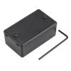 POENVFPO RC Receiver Box, 60 X 35 X 25mm, Plastic RC Part Receiver Box Parts Accessories for Black view 3