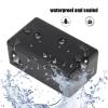 POENVFPO RC Receiver Box, 60 X 35 X 25mm, Plastic RC Part Receiver Box Parts Accessories for Black view 4
