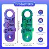 2026 New 3D Printed Fidget Ring Toys, 5-in-1 3D Printed Gear Ball Stress Sensory Toy, Mindful Meditation Gear Toys for Stress and Anxiety Relief, Back to School Supplies Fidget Toy for Teens Adults view 2