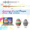15''3D Printed Dragon Egg,Prefilled Easter Eggs Basket Stuffers,Stuffed Egg Hunt Fillers with Easter Toys,Dragon Eggs with Dragon Inside,Surprise Dragon Egg Toy for 5-7 4-6 8-12 Year Old Boys Kid Girl view 2