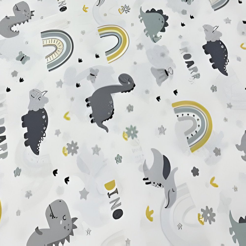 My Photostation.com Montessori Climbing Arch Pillow Waldorf Arch Rocker Pillow Kids Cushion Arch with Cushion Kid Rocker Cushion Wooden Arch ONLY Pillow - Gray Dinosaur Rainbow Small 18x47''-45x120cm