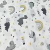 My Photostation.com Montessori Climbing Arch Pillow Waldorf Arch Rocker Pillow Kids Cushion Arch with Cushion Kid Rocker Cushion Wooden Arch ONLY Pillow - Gray Dinosaur Rainbow Small 18x47''-45x120cm view 1