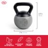Genuine Fred Buff Baby Kettlebell Rattle, Engaging and Sensory Rich Toy, Lightweight and Easy to Hold, Fun Gift for Fitness Enthusiast and New Parents view 3