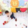 My Photostation.com Montessori Climbing Arch Pillow Waldorf Arch Rocker Pillow Kids Cushion Arch with Cushion Kid Rocker Cushion Wooden Arch ONLY Pillow - Dark Blue Planets Big 22x47''-55x120cm view 2