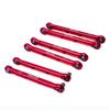 BeaxTurbo Racing Upgrade Parts CNC Aluminum 7075 Fornt Rear Turnbuckle Steering Tie Rod for LOSI DBXL-E DBXL2.0 (red) view 3
