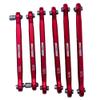 BeaxTurbo Racing Upgrade Parts CNC Aluminum 7075 Fornt Rear Turnbuckle Steering Tie Rod for LOSI DBXL-E DBXL2.0 (red) view 4
