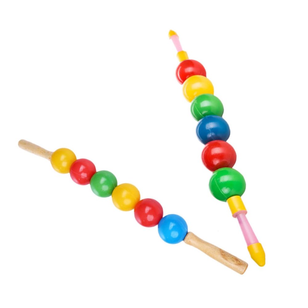 BIUDECO 2pcs Chest Expander Puller Boys and Girls Arm Exercise Toy Boys and Girls Ball Tension Toy Fitness Body-Building Tool