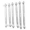 BeaxTurbo Racing Upgrade Parts CNC Aluminum 7075 Fornt Rear Turnbuckle Steering Tie Rod for LOSI DBXL-E DBXL2.0 (Silver) view 4
