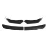4PCS Front Bumper Lip Side Spoiler Splitter Chin Body Kit Compatible For LEXUS LS430 IS300 IS250 RC250 GS250 NX 2008-2021 Car Accessories(Carbon Fiber Look) view 1
