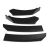 4PCS Front Bumper Lip Side Spoiler Splitter Chin Body Kit Compatible For LEXUS LS430 IS300 IS250 RC250 GS250 NX 2008-2021 Car Accessories(Carbon Fiber Look) view 3