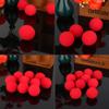 Aramox Pack of 10 Red Sponge Softball Closeup Street Tricks Props for Audience Entertainment, Soft Ball Toy view 1