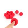 Aramox Pack of 10 Red Sponge Softball Closeup Street Tricks Props for Audience Entertainment, Soft Ball Toy view 3