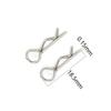 Prevent Loss Body Clips with Flexible Rubber Retainer for wltoys MJX HAIBOXING HBX SCY 1/12 1/14 1/16 RC car Parts(20pcs) view 4