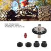 57T 0.8mod Slipper Gear Set, Hardened Steel RC Motor Gear with3.175mm 5mm Pinions for ARRMA 1/10 1/8 4S RC Cars (Red) view 3