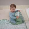 100% Cotton Baby Blankets for Boys Girls, 41"x27.5" Reversible 2-Sided Nursery Bed Blankets, Soft and Breathable Toddler Blanket, Cozy Crib Comforter & Crib Blanket Nursery Gift Set Newborn Essentials view 2