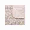 100% Cotton Baby Blankets for Girls, 41"x 27.5" Reversible 2-Sided Nursery Bed Blankets, Soft and Breathable Toddler Blanket, Cozy Crib Comforter and Crib Blanket Nursery Gift Set Newborn Essentials view 1