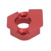 Aluminum Alloy Sliding Motor Mount Plate for ARRMA 1/7 1/8 RC Cars, Lightweight, Stable and, Easy to Install, Improves Car Performance and Strength (Red) view 2