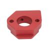 Aluminum Alloy Sliding Motor Mount Plate for ARRMA 1/7 1/8 RC Cars, Lightweight, Stable and, Easy to Install, Improves Car Performance and Strength (Red) view 3