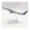 Scale Aircraft 16CM 1/400 for B737-800 Fly Dubai Airline Airplane Model Diecast Alloy Plane Model Finished Model Gifts Suitable for Display view 1