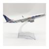 Scale Aircraft 16CM 1/400 for B737-800 Fly Dubai Airline Airplane Model Diecast Alloy Plane Model Finished Model Gifts Suitable for Display view 2