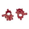 for Redcat for GEN8 for Scout II 1/10 Brass Front Outer Portal Housing Caster Mounts Rear Axle Carriers Gear Cover RC Car Upgrade Parts RC Car Repair Kit(Red,Steering Knuckle) view 1