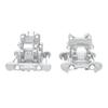 BEAXTURBO Racing Upgrade Parts CNC Aluminum 7075 Front Rear Gear Box Set for Losi 8IGHT-X Super Lasernut 1/6 6S TLR242025.and TLR242043 (Silver) view 1