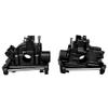 BEAXTURBO Racing Upgrade Parts CNC Aluminum 7075 Front Rear Gear Box Set for Losi 8IGHT-X Super Lasernut 1/6 6S TLR242025.and TLR242043 (Black) view 2