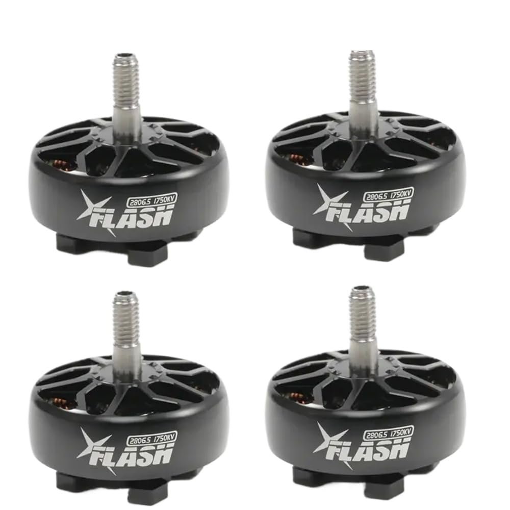 4PCS Compatible Brushless Motors 2806.5 1350KV 1750KV Compatible with DIY Racing Drones from FlyFishRC(4PCS 1350KV)