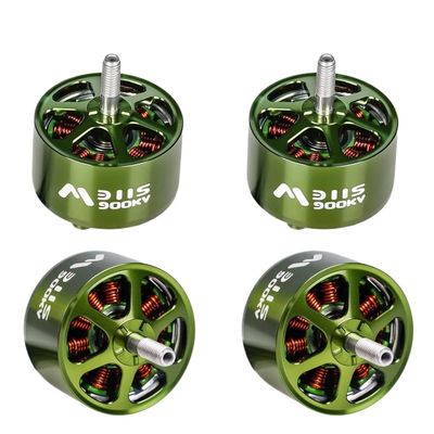 4pcs Mars M3115 900KV Brushless Motors Compatible with 3-6S LiPo Freestyle and Long Range DIY Projects