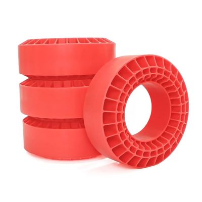 UMTSGYNU Waterproof Foam Inserts Compatible with 1.9 Inch Wheel Tires Compatible with 1/10 RC Crawler 108Mm DIY(RED)