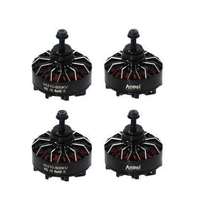 4 Pieces X5210 Brushless Motors 340KV 500KV Waterproof Parts Compatible with Multirotors and RC Helicopters Toy Accessories(X5210 500KV)