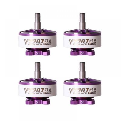 4Pcs V2207 V3 1750KV 1950KV Brushless Motor(4Pcs 2207 V3 1750KV)