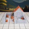 17pcs Stash DND Terrain Set- 28mm DND Miniatures Set for Tabletop Games, Uncolored with 3D Printed-F319 view 2