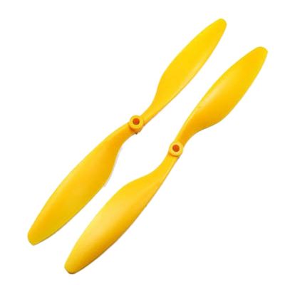 1045 CW CCW Yellow Propeller Compatible With Multi-Copter 10x4.5 Inch Compatible With Various Models