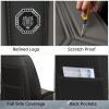 BYXN Car Seat Cover Full Set for Lexus GX 460 2010-2023,Faux Leather Seat Cover for Car,Breathable Vehicle Cushions Cover Waterproof Automotive Seat Covers with Headrests(5 seat,Black&Gray) view 4