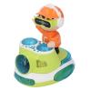 DJ Bouncing Beat Toy,Rock Boy DJ Bouncing,DJ Bouncing Beat Rock Boy Dancing Toy with Music Flashing Light,Universal Wheel Automatic Movement Robot Toy Car for Toddlers (Green) view 1