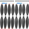 ABZEKH Drone Accessories for Replacement Low Noise Propeller for FIMI X8 MINI Drone Parts Light Weight Prop Folding for Blade Wing for FIMI X8 MINI for V2 Accessory(Orange White Edge) view 1