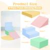 CAMELUS Climbing Toys for 1 Year Old, Foam Baby Climbing Blocks for Toddlers, 4-Piece Soft Play Set Toddler Climbing Toys Indoor, Climb Crawl Activity Play Set, Birthday view 3