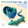 3D Printed Dragon Egg,Dragon Eggs with Dragon Inside,Surprise Dragon Egg Toy,12'' Full Articulated Crystal 3D Dragon,Cool Animals Dino Eggs for 5-7 4-6 8-12 Teen,Christmas Stocking Stuffers for Kids view 4