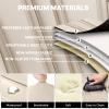 BYXN Car Seat Cover for Lexus GX 460 2010-2023,Leather Seat Cover for Car,Breathable Vehicle Cushions Cover Waterproof Protectors Seat Protector, (Full Set,Beige) view 3