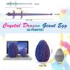 19''Large 3D Printed Dragon Egg,Articulated Dragon Inside, Surprise Big Dragons Egg Toy for Easter Basket Stuffers, for 5-7 4-6 8-12 Year Old Boys Kid Teen Girls view 3